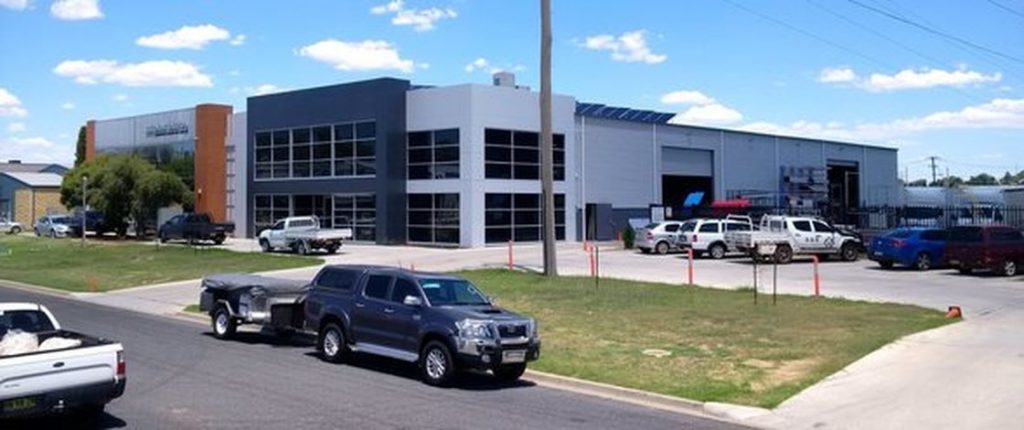 Industrial sheds built in Wagga NSW, Australia