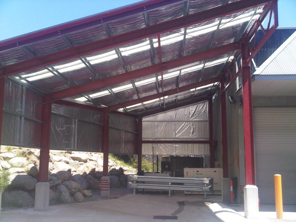 washbay roof